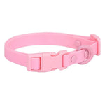 Adjustable Waterproof Dog Collar Soft PVC Dog Collar with Safety Buckle - GreenFur