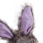 Adorable Bunny Headwear for Cats Halloween Costume - GreenFur