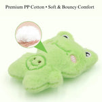 Adorable Cartoon Animal Plush Cat Toy with Catnip for Enrichment - GreenFur