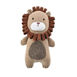 Adorable Companion Knitted Lion Squeaky Puppy Plush Toy - GreenFur