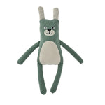 Adorable Companion Waffle Green Bunny Squeaky Dog Plush Toy - GreenFur