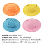 Adorable Cute Pet Gnome Rabbit Bunny Sun Hat - GreenFur