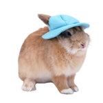 Adorable Cute Pet Gnome Rabbit Bunny Sun Hat - GreenFur