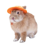 Adorable Cute Pet Gnome Rabbit Bunny Sun Hat - GreenFur