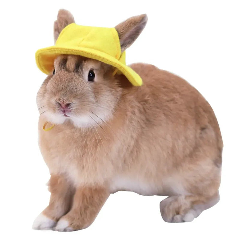 Adorable Cute Pet Gnome Rabbit Bunny Sun Hat - GreenFur