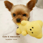 Adorable Gummy Bear Squeaky Plush Pet Toy - GreenFur