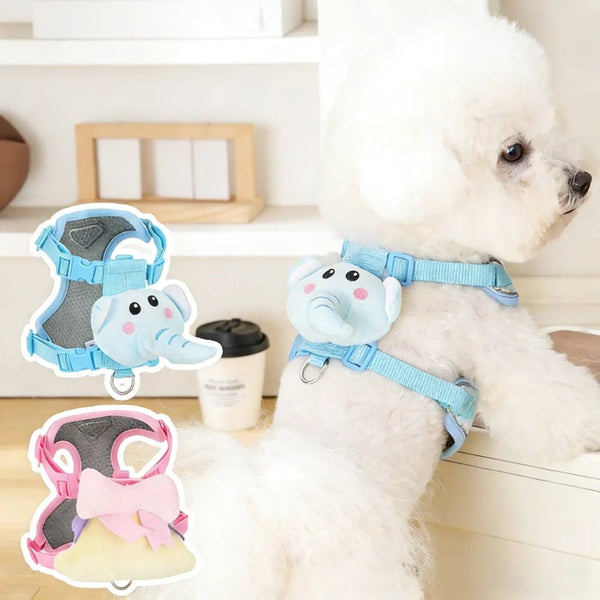 Adorable Summer Design Pet Harness - GreenFur