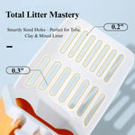 All in One Cat Litter Scoop Set with Removable Waste Container - GreenFur