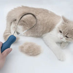 Animal Hair Remover Brush Pet Grooming Scraper - GreenFur
