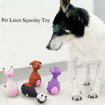 Animal Shaped Latex Squeaky Chew Dog Toy - GreenFur