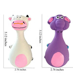 Animal Shaped Latex Squeaky Chew Dog Toy - GreenFur