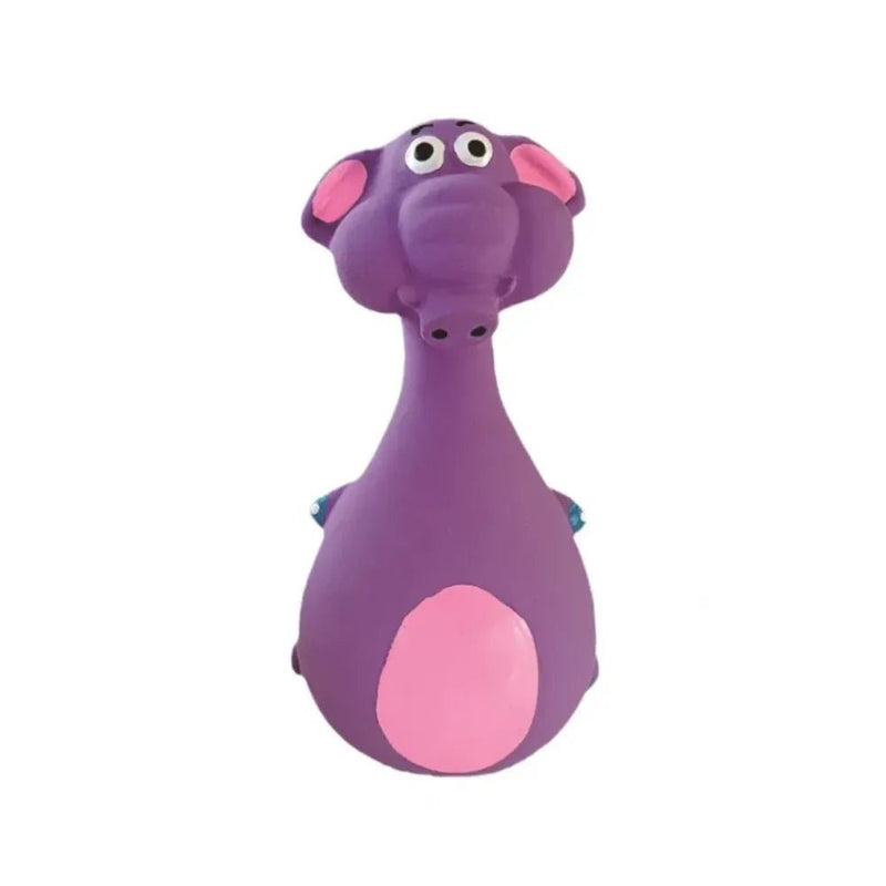 Animal Shaped Latex Squeaky Chew Dog Toy - GreenFur