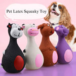 Animal Shaped Latex Squeaky Chew Dog Toy - GreenFur