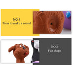 Animal Shaped Latex Squeaky Chew Dog Toy - GreenFur