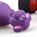 Animal Shaped Latex Squeaky Chew Dog Toy - GreenFur
