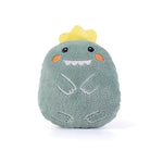 Animal Shaped Toys Bear Duck Plush Crinkle Paper Inside Dog Toy - GreenFur