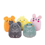 Animal Shaped Toys Bear Duck Plush Crinkle Paper Inside Dog Toy - GreenFur