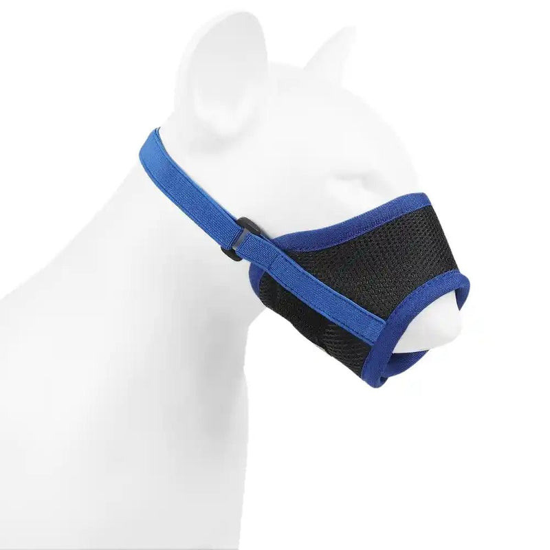 Anti Barking Muzzle Air Mesh Breathable Soft Nylon Muzzle For Dogs - GreenFur