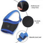 Anti Barking Muzzle Air Mesh Breathable Soft Nylon Muzzle For Dogs - GreenFur