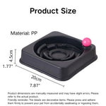 Anti - Choking Design Non - Slip Base PP Pet Slow Feeder Bowl - GreenFur