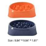 Anti - Gulp Pro Slow Feeder Modern Design PP Pet Bowl - GreenFur