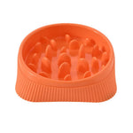 Anti - Gulp Pro Slow Feeder Modern Design PP Pet Bowl - GreenFur