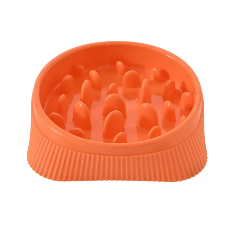 Anti - Gulp Pro Slow Feeder Modern Design PP Pet Bowl - GreenFur
