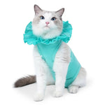 Anti - Lick Breathable Surgical Abdominal Wounds Cat Recovery Suit - GreenFur