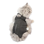 Anti - Lick Pet Surgical Recovery Suit for Cats - GreenFur