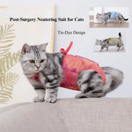 Anti - Lick Post - Surgery Cat Shirt for Female Cats - GreenFur