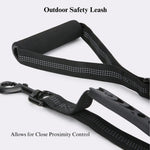 Anti - Pull Elastic Dog Leash with Reflective Design - GreenFur