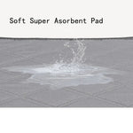 Anti Slip Waterproof Reusable Super Absorbent Washable Hamste Pee Pads - GreenFur