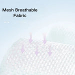 Anti - slip Wear Resistant Sole Breathable Mesh Dog Shoes with Reflective Straps - GreenFur