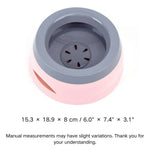 Anti - Slobber Cat Dog Water Dispenser Leak - Proof Drinking Pet Water Bowl - GreenFur