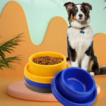 Ants Away Anti - Slip Dog Bowl Cat Puppy Food Bowls Round - GreenFur