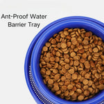 Ants Away Anti - Slip Dog Bowl Cat Puppy Food Bowls Round - GreenFur