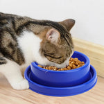Ants Away Anti - Slip Dog Bowl Cat Puppy Food Bowls Round - GreenFur