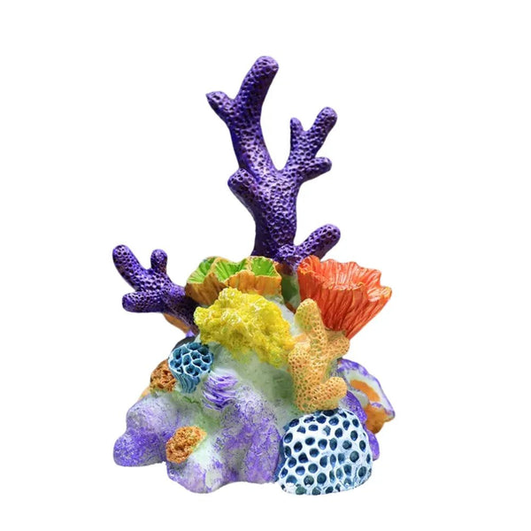 Artificial Coral Reef Resin Decoration for Water Tanks - GreenFur