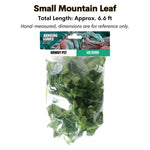 Artificial Hanging Vine Decor for Reptile Terrarium Lizard Snake Tank, Small Mountain Leaf - GreenFur