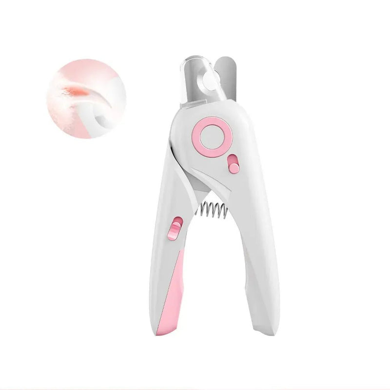 Avoid Over - Cutting Safety LED Light Pet Nail Clipper - GreenFur