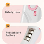 Avoid Over - Cutting Safety LED Light Pet Nail Clipper - GreenFur