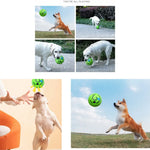 3.5" or 3.9” Interactive and Squeaky Dog Toys Ball