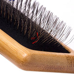 Bamboo Fine - toothed Pet Needle Comb - GreenFur