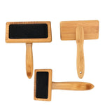 Bamboo Fine - toothed Pet Needle Comb - GreenFur