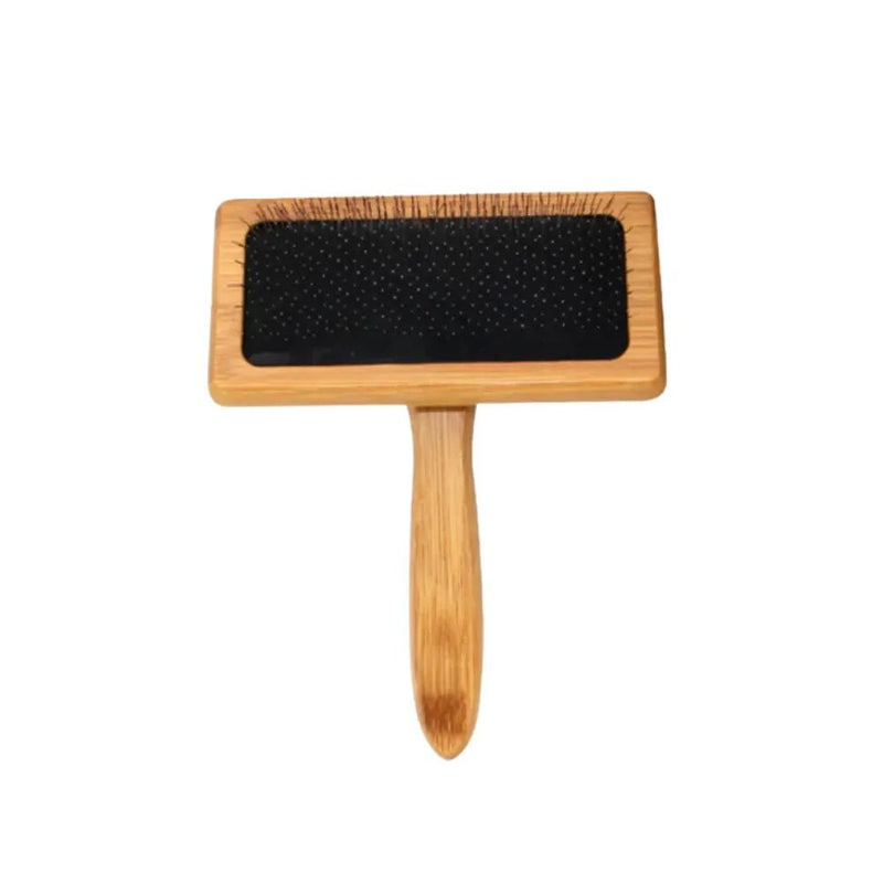 Bamboo Fine - toothed Pet Needle Comb - GreenFur