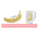 Banana Fetch Interactive Play TPE Tough Dental Dog Chew Toy - GreenFur