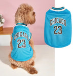 Basketball Jersey Pet Mesh Summer Vest for Dogs - GreenFur