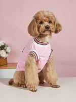 Basketball Jersey Pet Mesh Summer Vest for Dogs - GreenFur