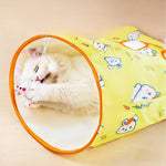 Bear and Rabbit Three - Layer Crinkle Interactive Cat Tunnel - GreenFur