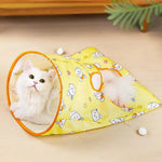 Bear and Rabbit Three - Layer Crinkle Interactive Cat Tunnel - GreenFur